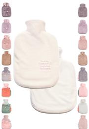  Yoyoso Yün Kılıflı Sıcak Su Torbası Termofor 2000 Ml 33 x 21 cm Beyaz