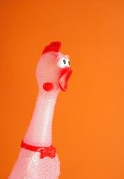  Yoyoso Ses Çıkaran Tavuk Figür Oyuncak Pembe 8 x 40 cm