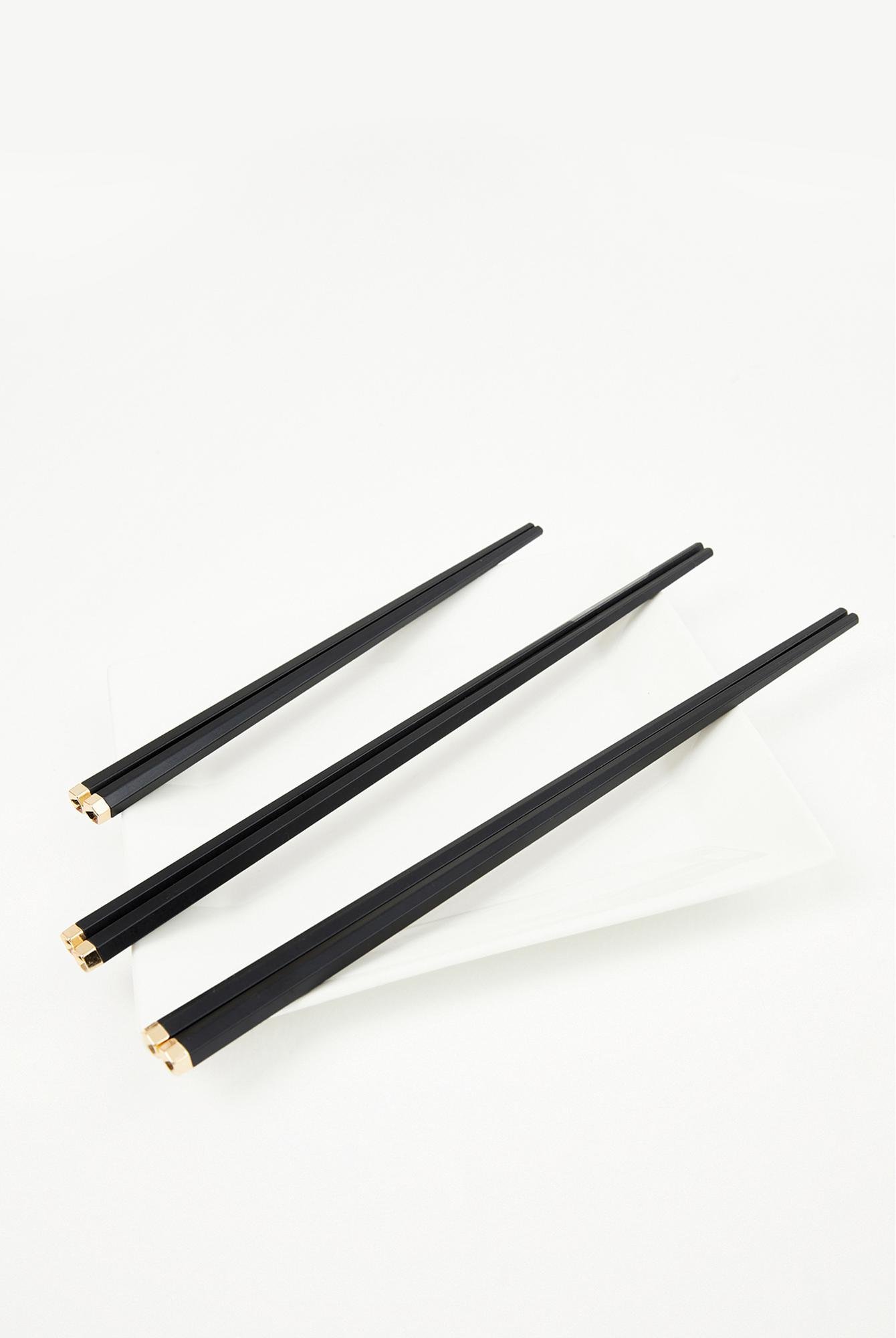  Yoyoso Metal Chopstick Seti 3 Çift Aile