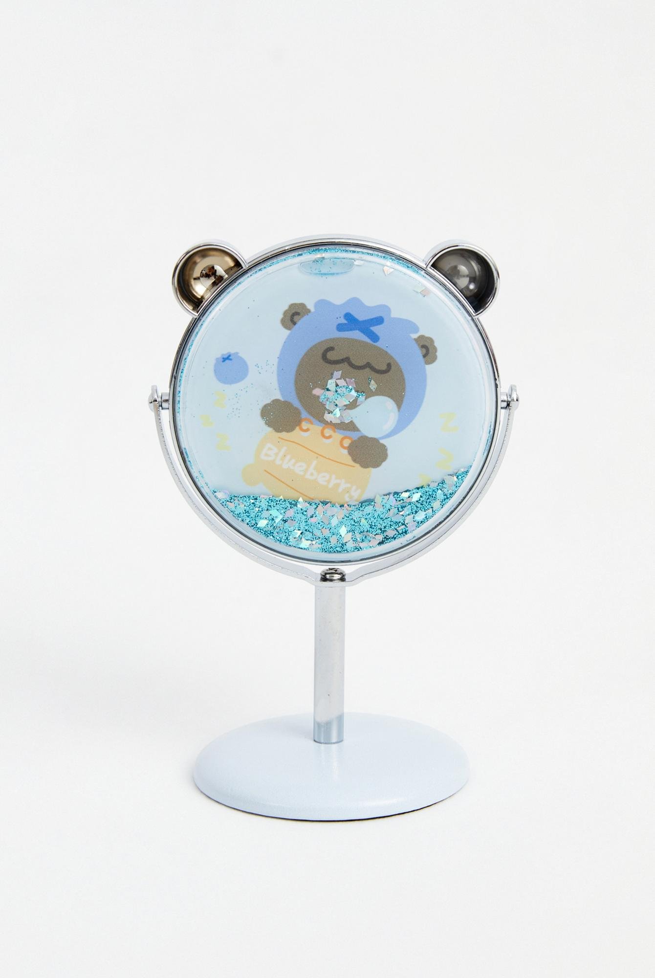  Yoyoso Ayaklı Masa Üstü Aynası Sevimli Ayı Mavi