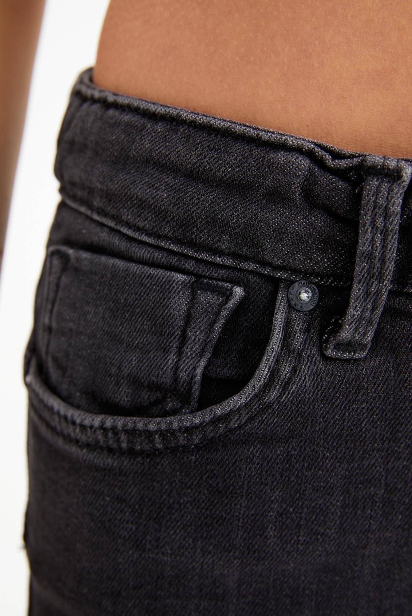  Ecrou Kadın Antrasit Yüksek Bel Skinny Push Up Likralı Jeans Pantolon