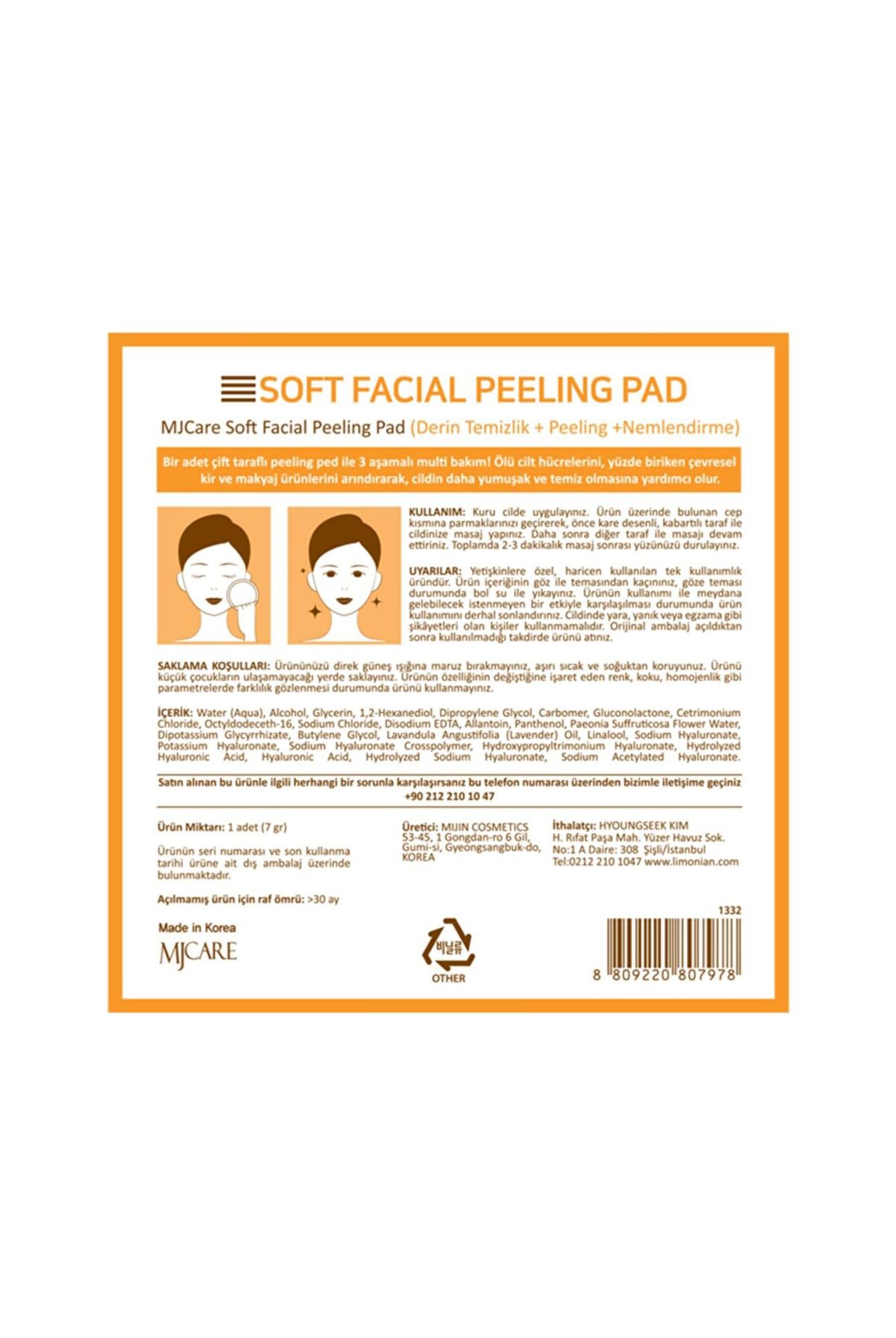  Mjcare Face Peeling Pad