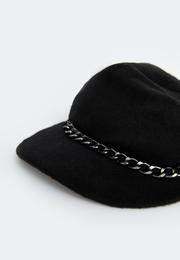  Ecrou Keçe Denizci Şapka Siyah