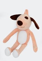  Ecrou Uzun Bacaklı Köpek Temalı Yastık Pelüş Maskot Oyuncak Somon 30 cm