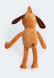  Ecrou Uzun Bacaklı Köpek Temalı Yastık Pelüş Maskot Oyuncak Kahverengi 30 cm