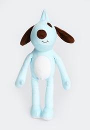  Ecrou Uzun Bacaklı Köpek Temalı Yastık Pelüş Maskot Oyuncak  Mavi 30 cm