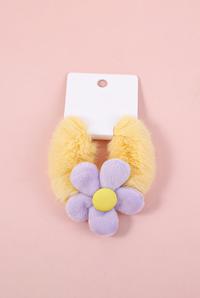  Yoyoso Peluş Mor Papatyalı Toka