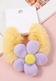  Yoyoso Peluş Mor Papatyalı Toka