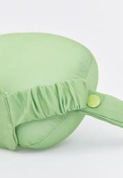  Ecrou Boyun Yastığı-Uyku Bandı Kurbağa Yeşil