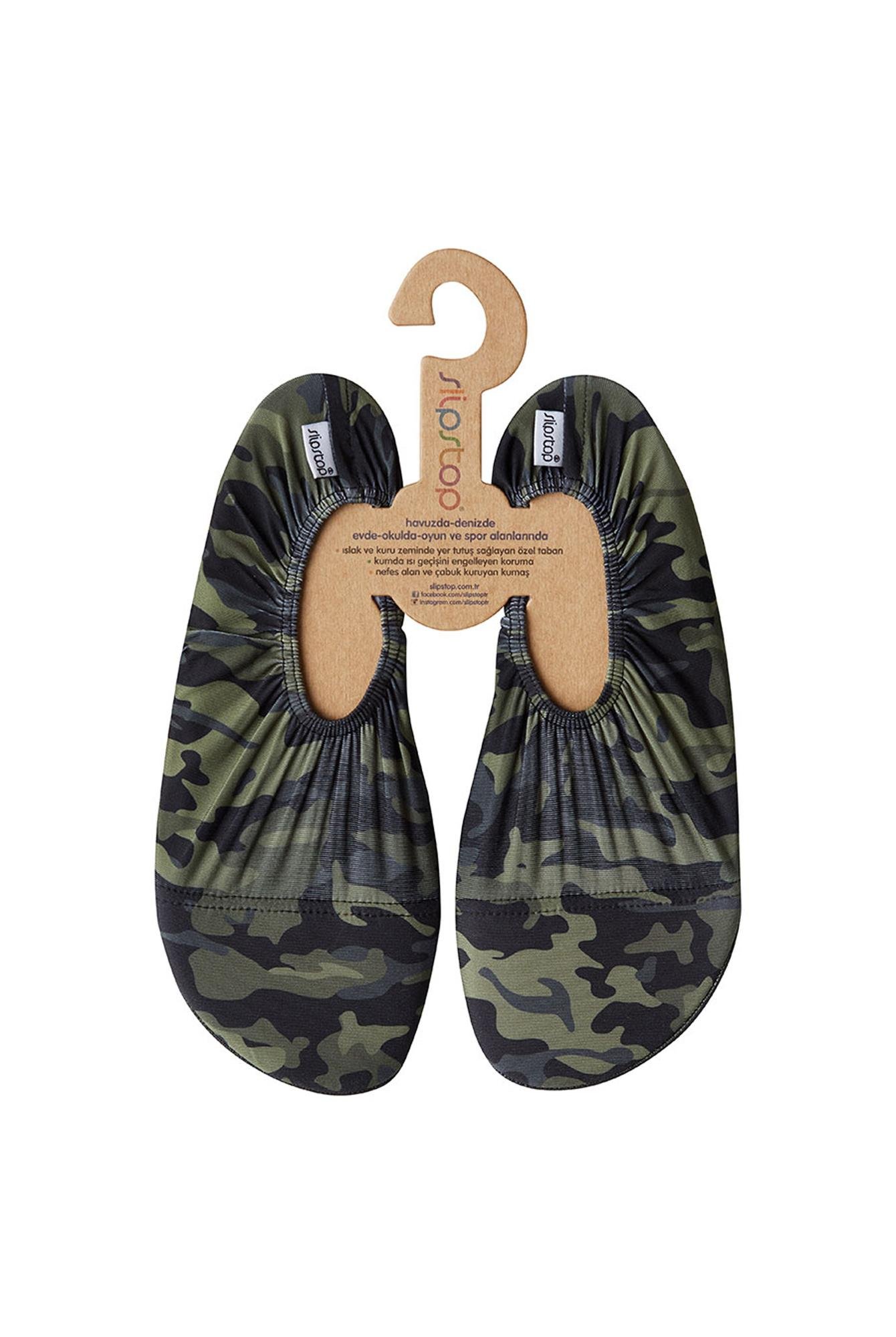  Slipstop Unisex Army Deniz Havuz Ayakkabısı