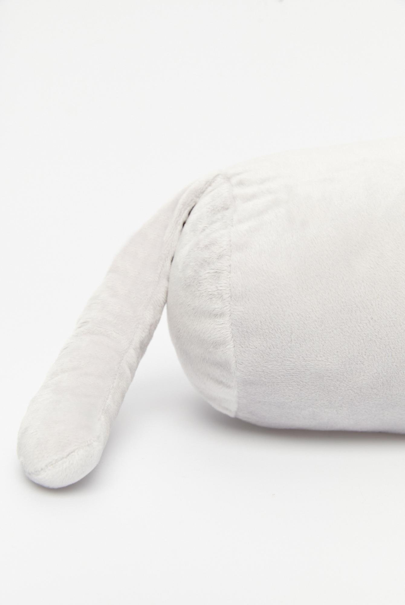  Ecrou Sevimli Kedi Silindir Yastık Gri 40 cm