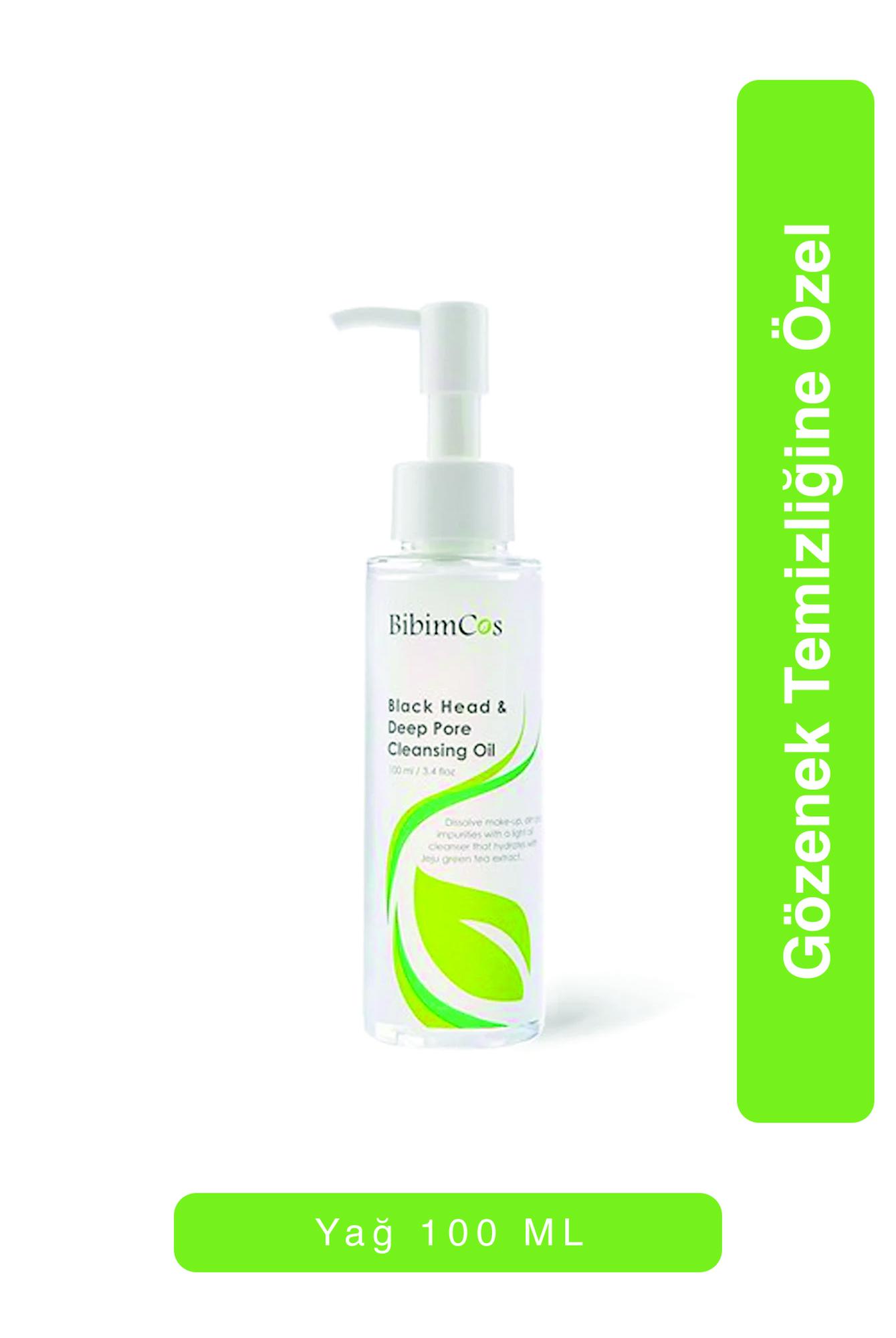  Bibimcos BlackHead - Deep Pore Cleansing Oil 100ml - Siyah Nokta ve Gözenek Temizleme Amaçlı Yağ
