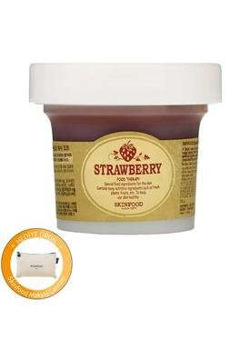 Skinfood Strawberry Black Sugar Çok Kullanımlık Yüz Bakım Maskesi (Çilekli) 100G