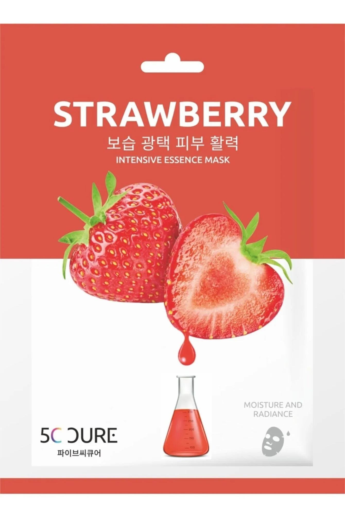  5C Cure Strawberry Intensive Essence Mask