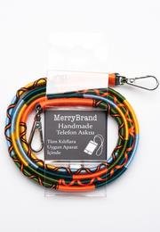  MerryBrand El Yapımı Örme Telefon ve Çanta Askısı Zumba