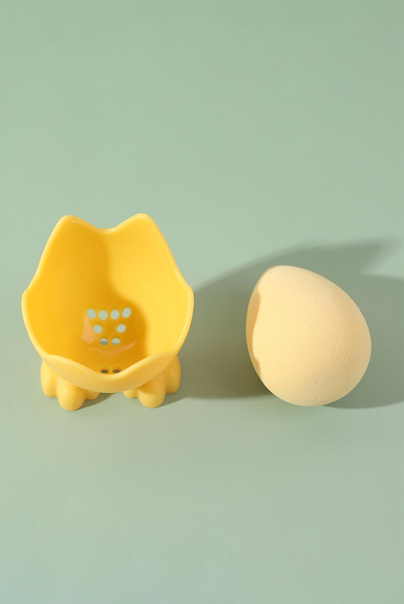  Yoyoso Yumurta Kabuğu Makyaj Süngeri Sarı