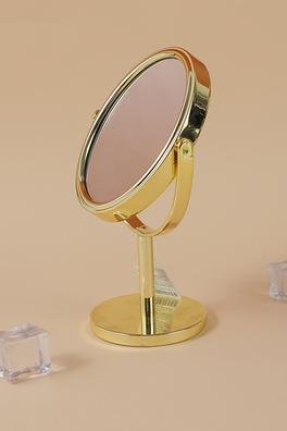 Yoyoso Mini Oval Masa Üstü Ayna Gold