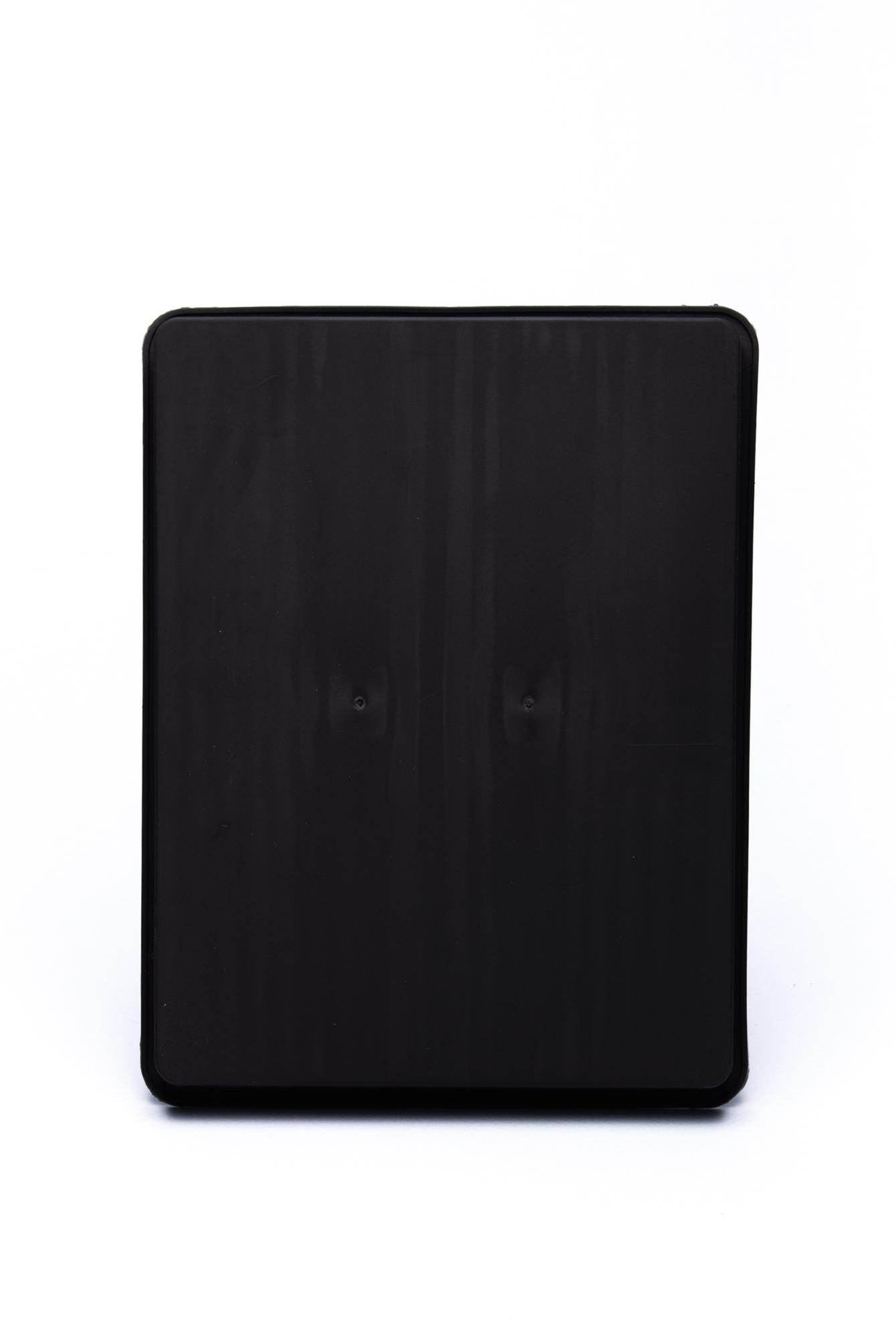  Ecrou Çok Amaçlı Uzun Şeritli Siyah Silikon  Buz Kalıbı 17 x 13 x 1,5 cm