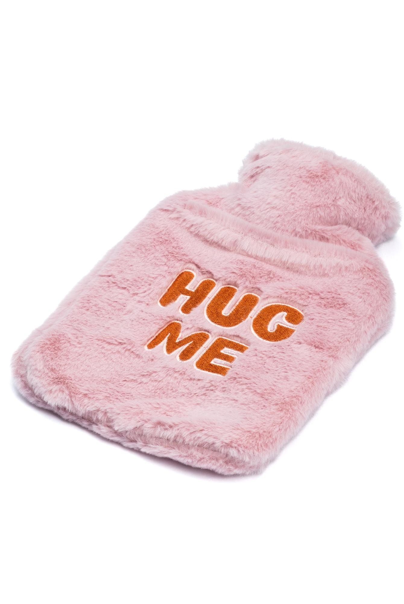  Yoyoso Pembe HUG ME Nakışlı Sıcak Su Torbası Termofor 800 ml 23 x 17 cm