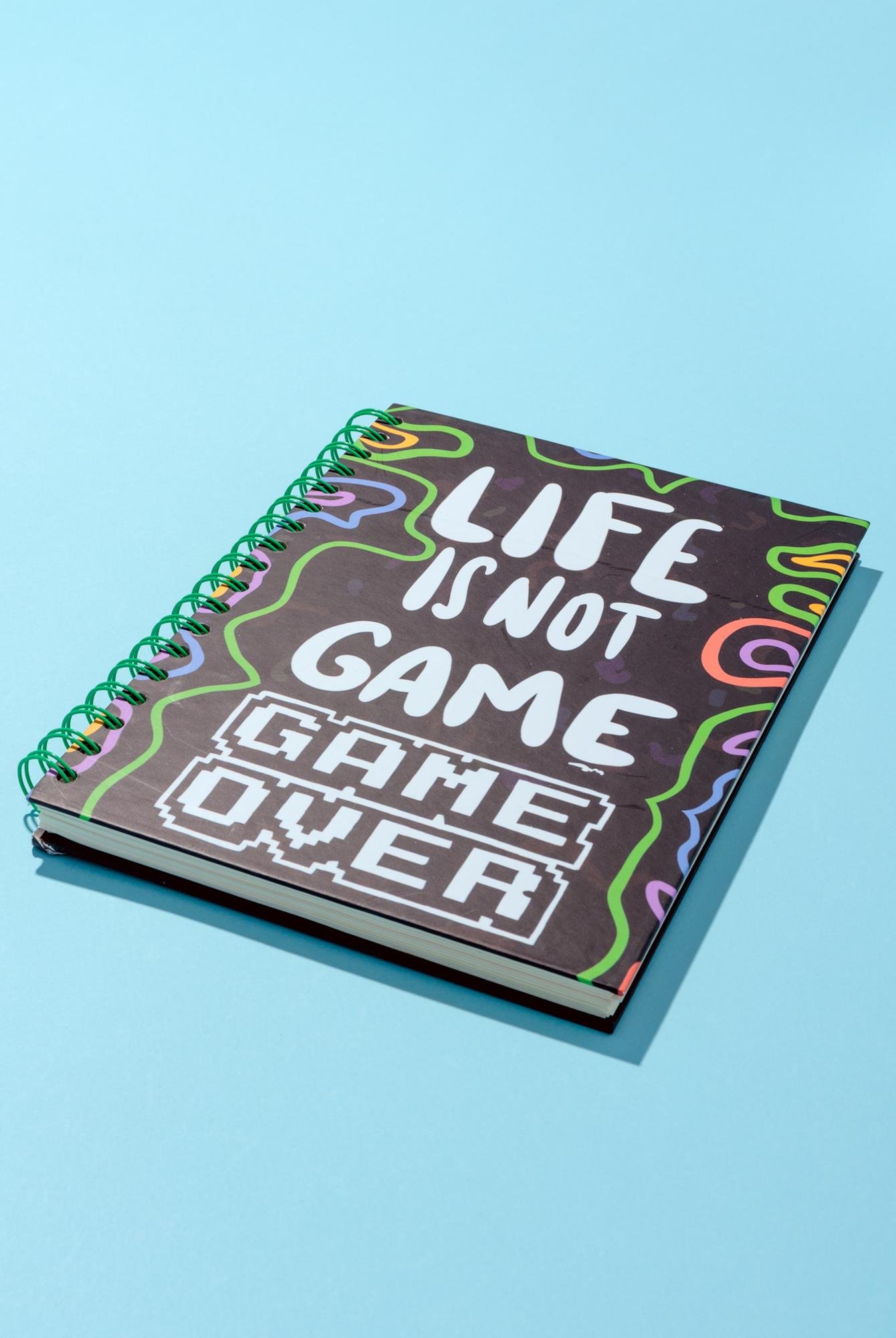 Ecrou Game Over Notebook 17x24 cm