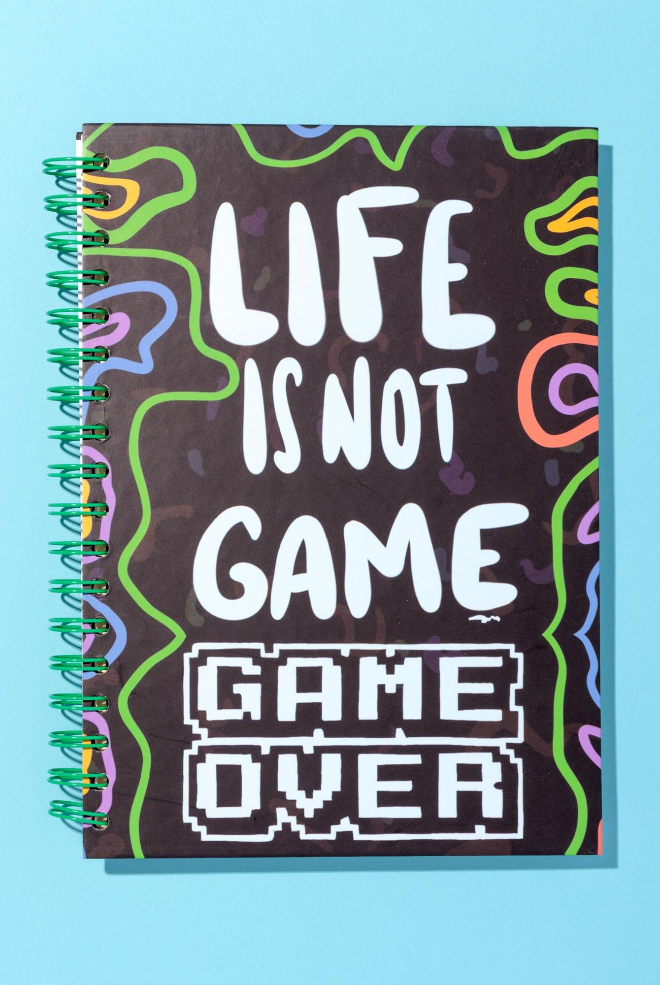 Ecrou Game Over Notebook 17x24 cm