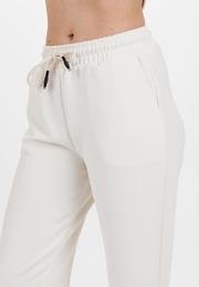  Ecrou Kadın Ekru Kısa Boru Paça Ultra Soft Örme Pantolon