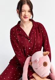  Ecrou Uzun Bacaklı Köpek Pembe 95 cm
