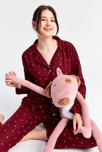  Ecrou Uzun Bacaklı Köpek Pembe 95 cm