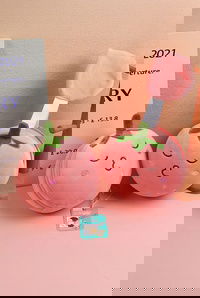  Yoyoso Eyelet Memory Foam U Tipi Yastık Pembe