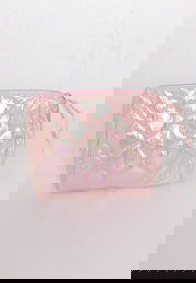  Yoyoso Kapitone Pembe Makyaj Çantası