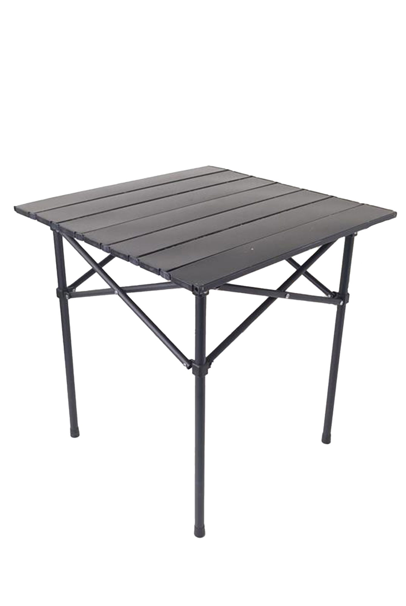  Ecrou Hafif Taşıma Çantalı Katlanır Kamp Piknik Bahçe Masası Siyah 50 x 50 x 50 cm