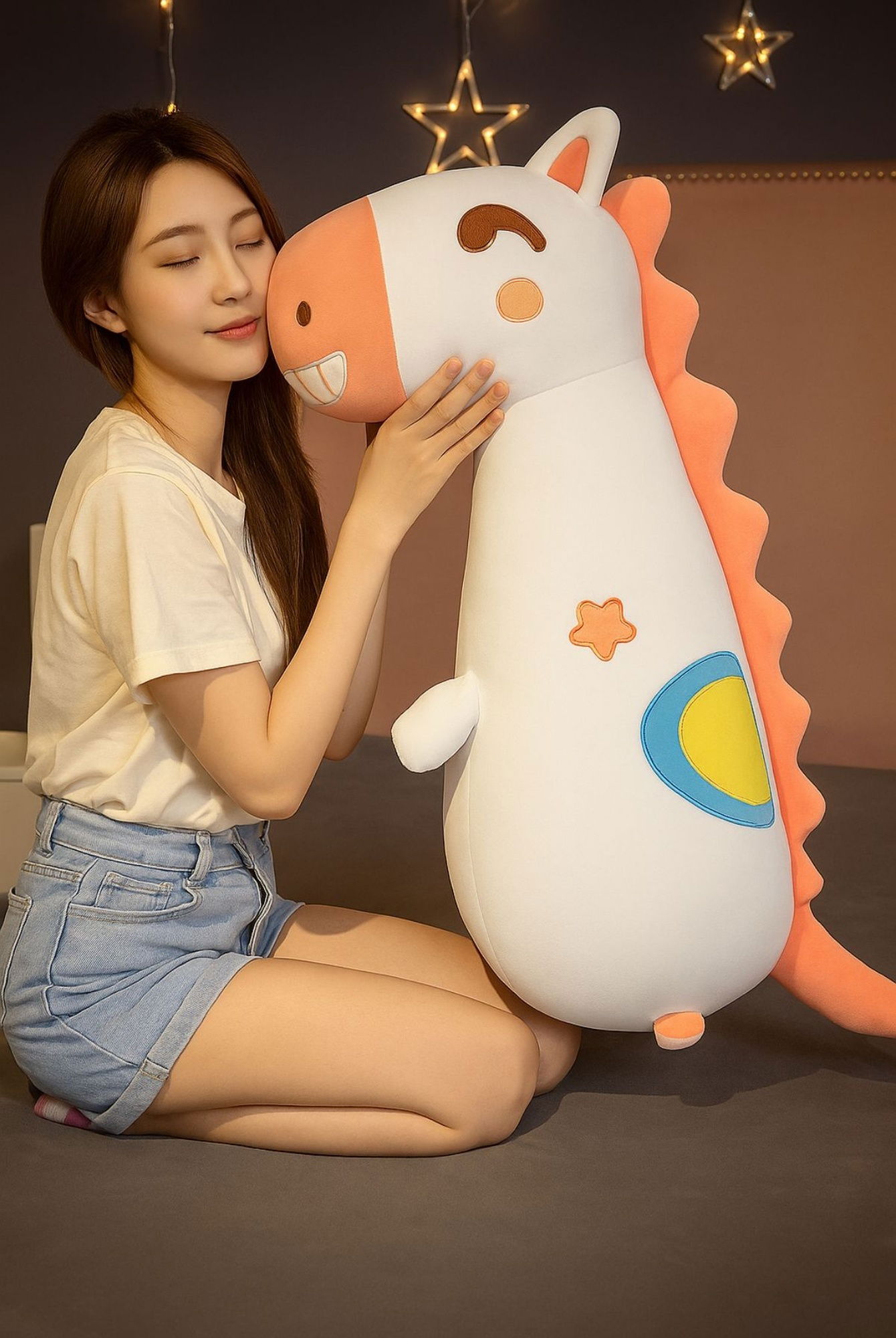  Ecrou Pretty Dino Peluş 50cm