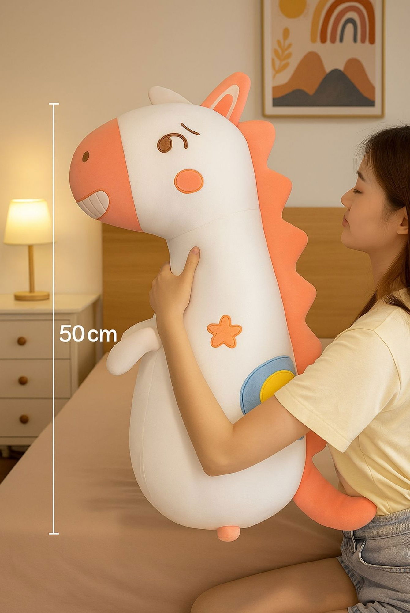  Ecrou Pretty Dino Peluş 50cm