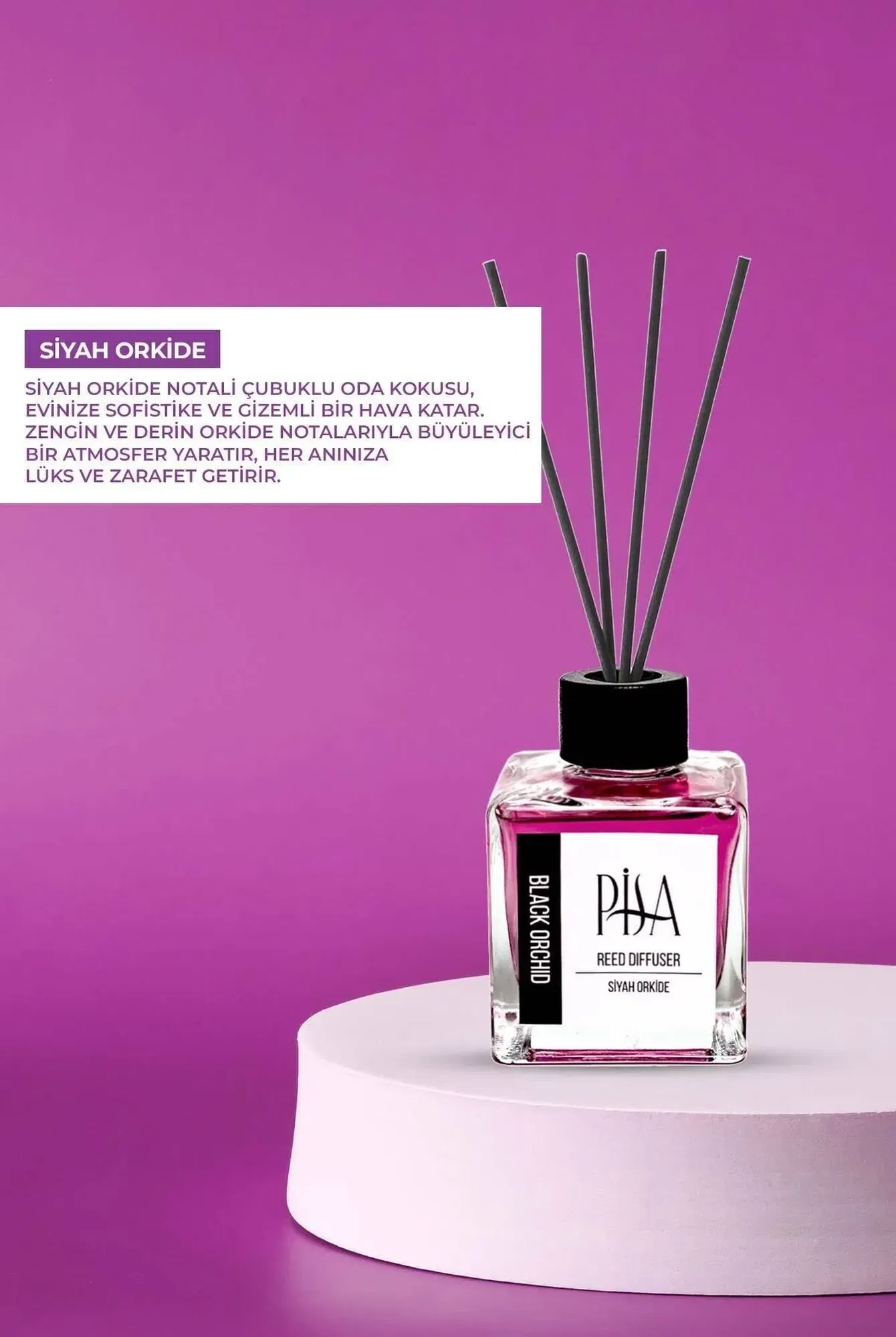  Pisa Çubuklu Oda Kokusu - Black Orchid 100 ML
